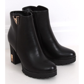 Noir 1032A-GA Bottines compensées noires le noir 3