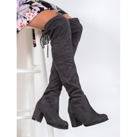 J. Star Bottes à enfiler sur un poteau gris 1 J. Star Bottes à enfiler sur un poteau gris 1