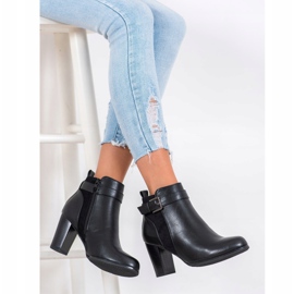 J. Star Bottes chaudes avec une boucle le noir 5