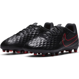 Nike Tiempo Legend 8 Club FG / MG Jr AT5881 060 chaussures de football multicolore noir 2