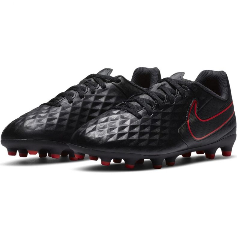 Nike Tiempo Legend 8 Club FG / MG Jr AT5881 060 chaussures de football multicolore noir 2