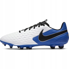 Nike Tiempo Legend 8 Academy M FG / MG AT5292 104 chaussures de football multicolore blanche 2