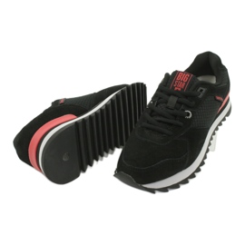 Chaussures de sport BIG STAR GG274524 noir rouge 3
