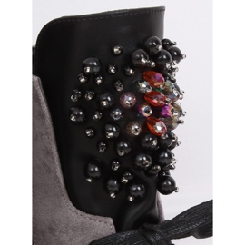 Gris Bottines à lacets Workery Gris NC1062 Gris 2 Gris Bottines à lacets Workery Gris NC1062 Gris 2