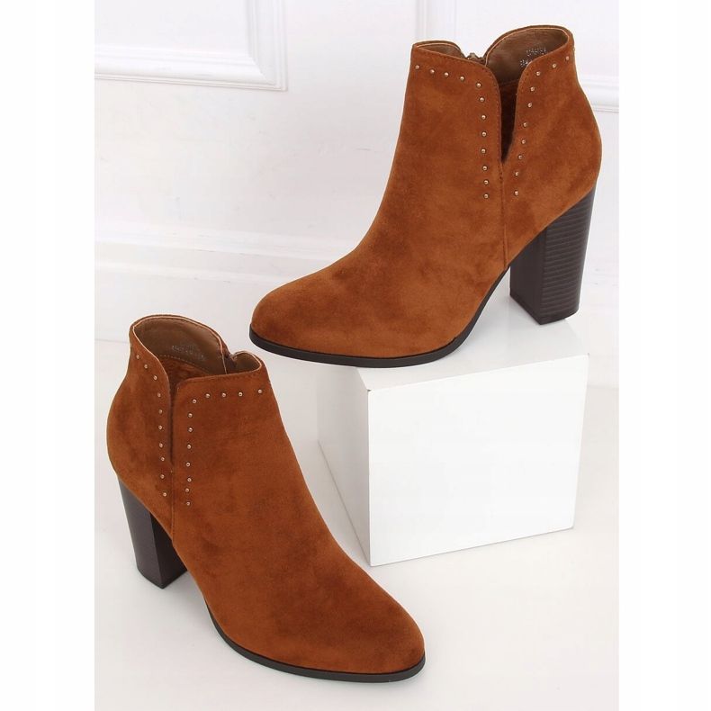 Camel UK11P Bottines à talons camel brun 1