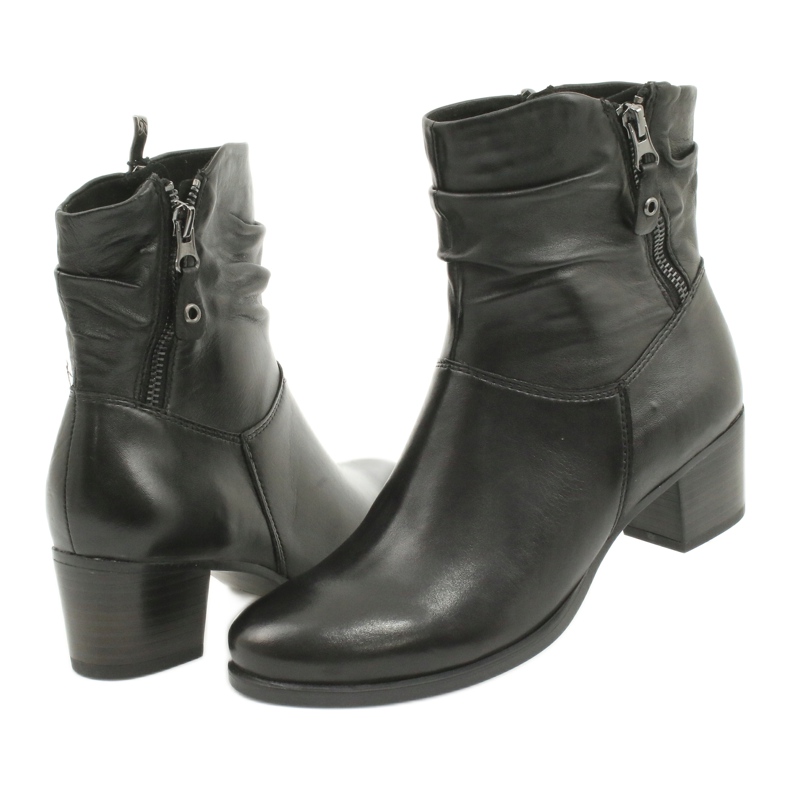 Caprice talons hauts noirs 25347 3