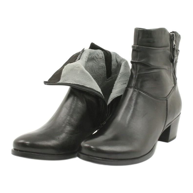 Caprice talons hauts noirs 25347 4