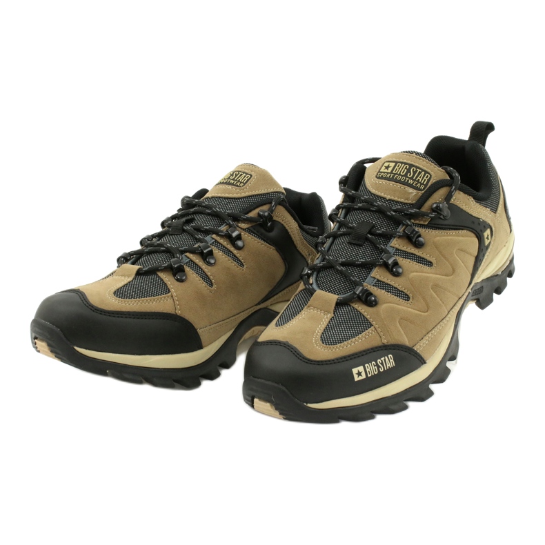 Trekking Big Star pour hommes GG174280 beige le noir 2