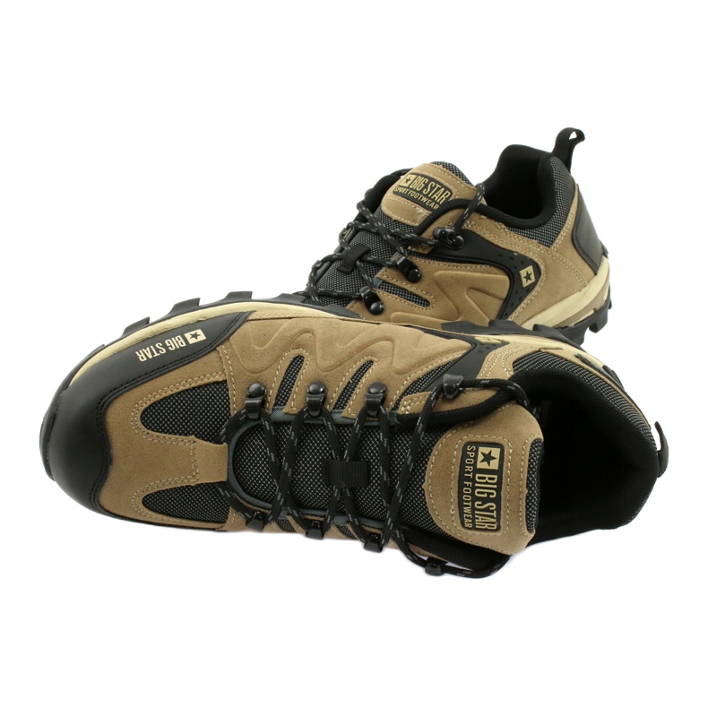 Trekking Big Star pour hommes GG174280 beige le noir 5