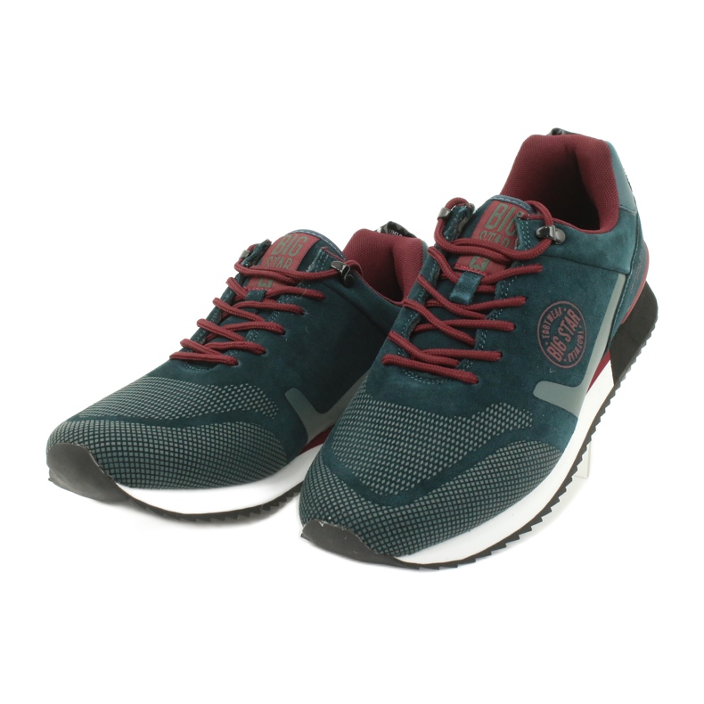 Chaussures Big Star Green GG174549 multicolore vert 2