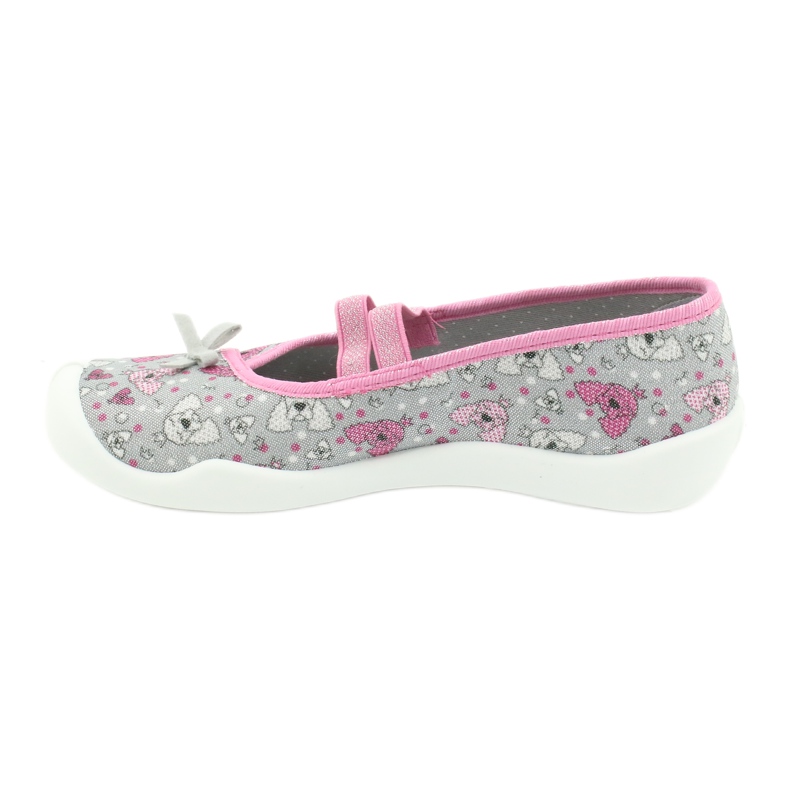 Chaussures pour enfants Befado 116Y273 rose gris 1