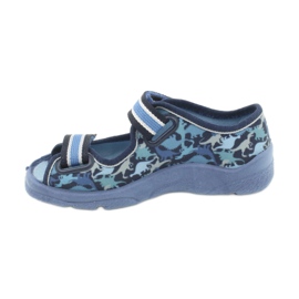 Chaussures enfant Befado 969X151 bleu marine bleu 2