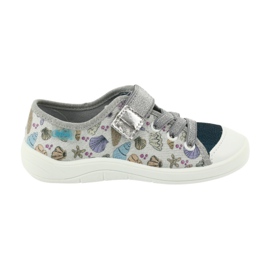 Chaussures enfant Befado 251X145 gris multicolore vert 6
