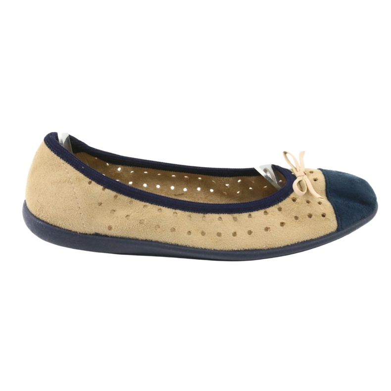 Ballerines Befado femme 309Q006 brun bleu marin 5