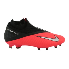 Nike Phantom Vsn 2 Pro Df Fg M CD4162-606 chaussures de football rouge 6