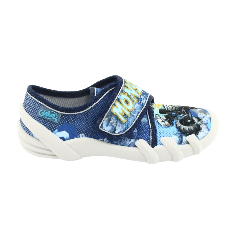 Chaussures enfant Befado 273X271 bleu marin bleu jaune 6