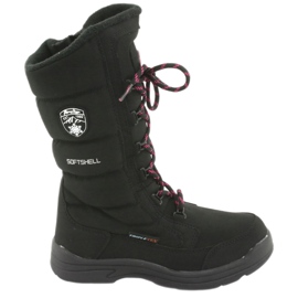 Bottes de neige avec membrane American Club SN12 en noir rose 6