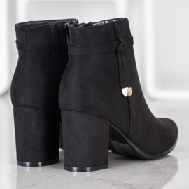 Bottines élégantes VINCEZA le noir 1