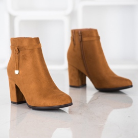 Bottines élégantes VINCEZA brun 1 Bottines élégantes VINCEZA brun 1