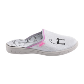 Befado pantoufles chaussures pour enfants 707Y398 gris 5