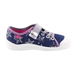 Befado chaussures enfants pantoufles baskets 251X113 gris rose bleu marine 7