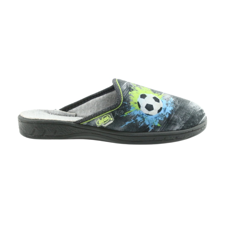 Chaussures enfants Befado pantoufles 707Y395 bleu gris vert 6 Chaussures enfants Befado pantoufles 707Y395 bleu gris vert 6