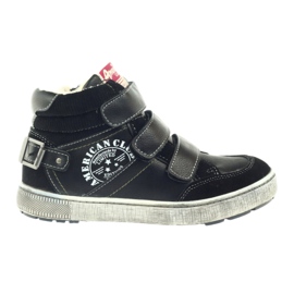 American Club, chaussures de sports d'hiver noires 17779 6