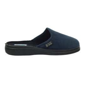 Chaussons diabétiques Befado 132d 006 bleu marin 4