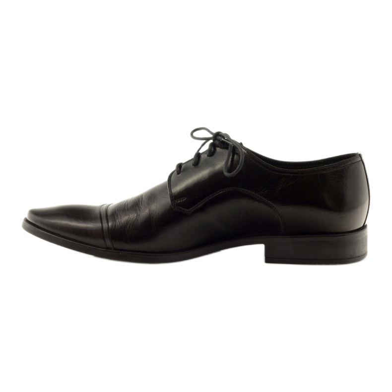 Chaussures habillées en cuir Pilpol 1385 noir 2