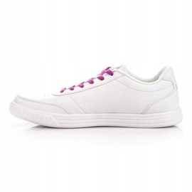 Peak E43358B W 61485-61488 chaussures blanche violet 1