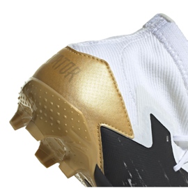 Chaussures de foot Adidas Predator 20.1 Fg Jr FW9208 noir, blanc, noir, or blanc 2