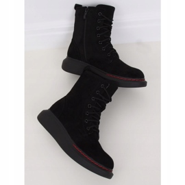 Bottines à lacets noires NC1070 Noir le noir 2