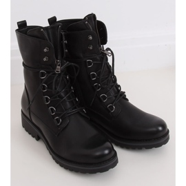 Bottes militaires noires BZ66017-KB Noir 2