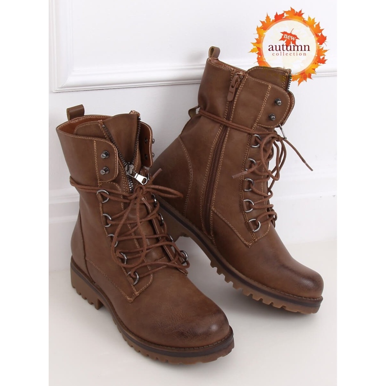 Bottes militaires marron worky BZ66017-KB Kaki brun 1 Bottes militaires marron worky BZ66017-KB Kaki brun 1