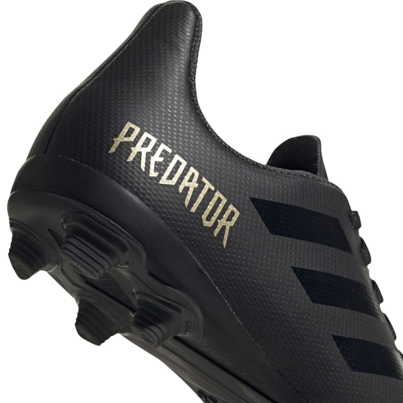 Chaussures de foot Adidas Predator 19.4 FxG Jr EF8989 noir 3