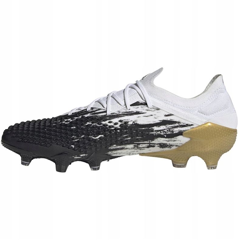Chaussures de foot Adidas Predator Mutator 20.1 LM Fg FW9182 gris blanche 2 Chaussures de foot Adidas Predator Mutator 20.1 LM Fg FW9182 gris blanche 2