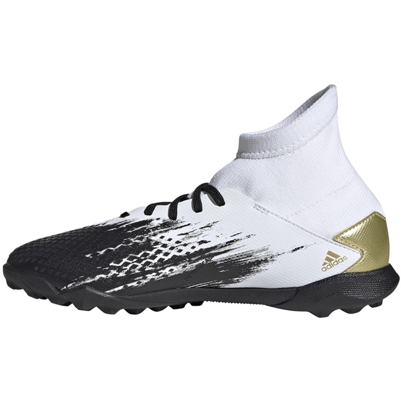 Chaussures de foot Adidas Predator 20.3 Tf Jr FW9220 gris blanche 2