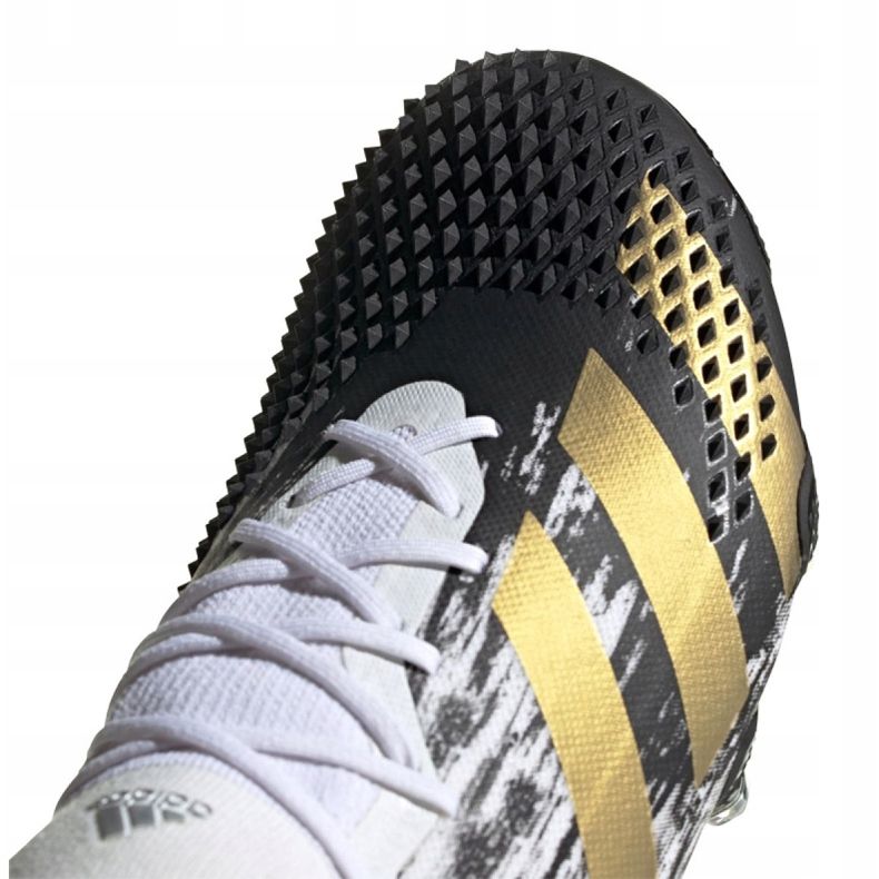 Chaussures de foot Adidas Predator 20.1 Low Sg M FW9181 noir, blanc, noir, or blanche 2