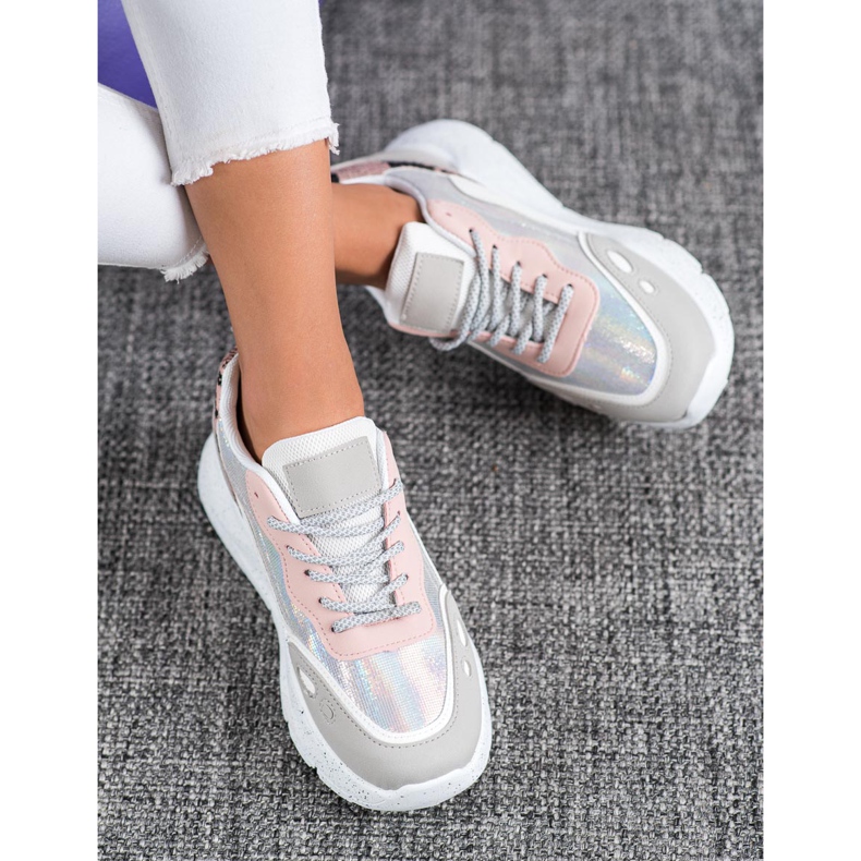 Kayla Baskets à effet holo multicolore 2