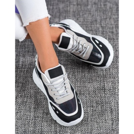 Kayla Baskets à effet holo noir 2