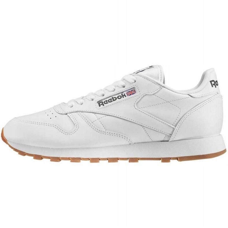 Chaussures pour hommes Reebok Cl Lthr blanc 49799 blanche 1 Chaussures pour hommes Reebok Cl Lthr blanc 49799 blanche 1