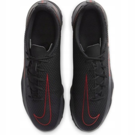 Nike Phantom M Gt Club Tf CK8469 060 chaussures de football blanche le noir 1