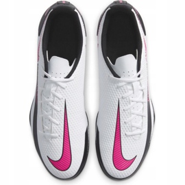 Chaussures de football Nike Phantom M Gt Club FG / MG CK8459 160 blanche blanche 1
