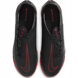 Chaussure de football Nike Phantom M Gt Academy Tf CK8470 060 noir/rouge noir 1