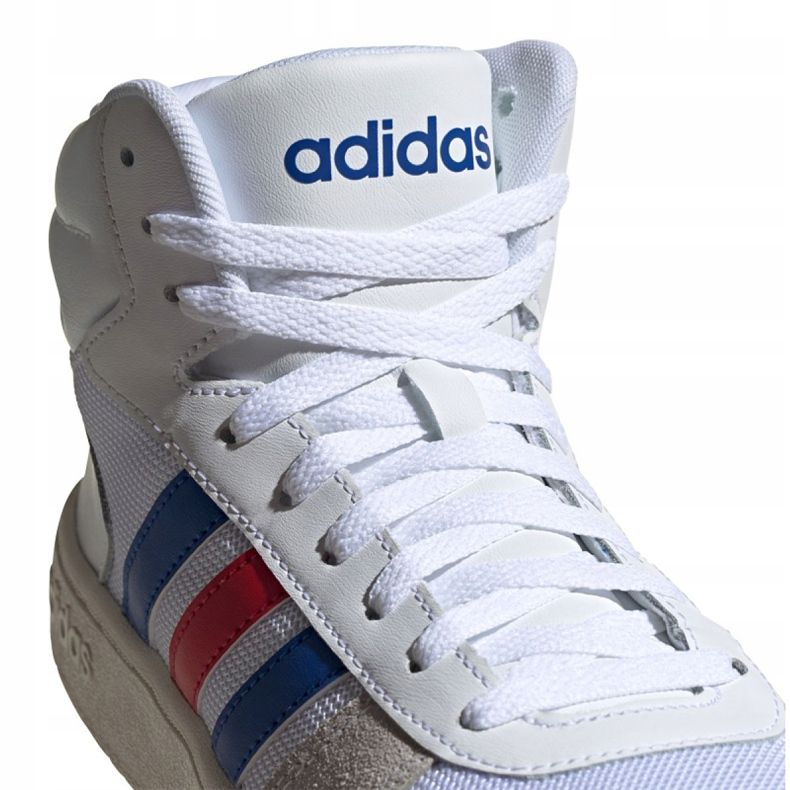 Chaussure de basket Adidas Hoops 2.0 Mid M FW8252 multicolore blanche 2