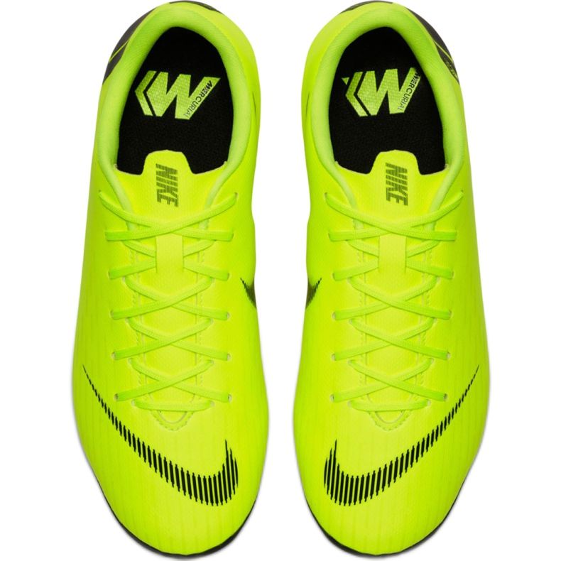 Nike Mercurial Vapor 12 Academy Mg Jr AH7347 701 chaussures de football jaune 1 Nike Mercurial Vapor 12 Academy Mg Jr AH7347 701 chaussures de football jaune 1