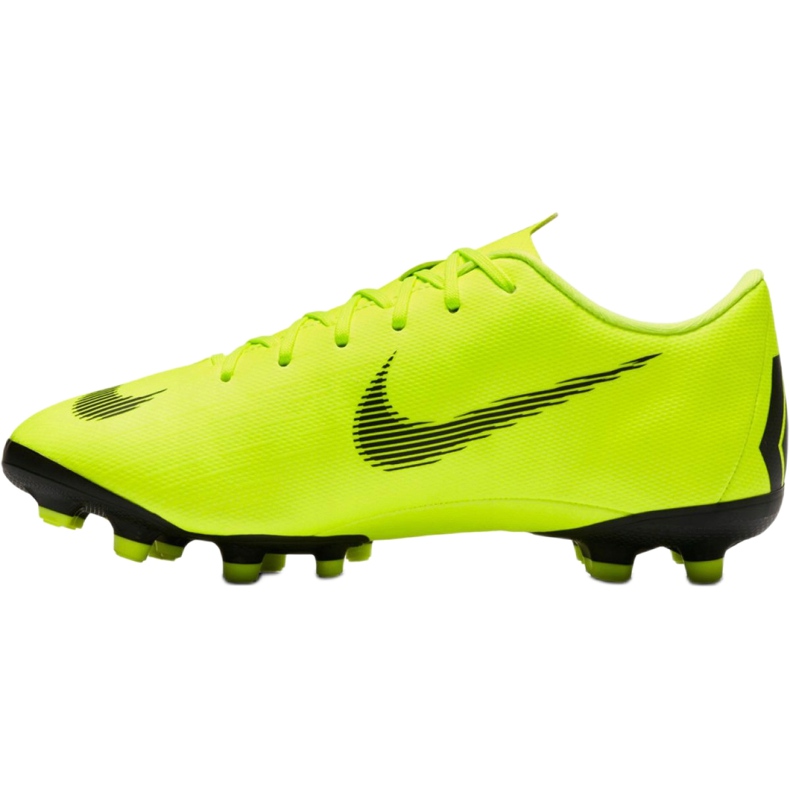 Nike Mercurial Vapor 12 Academy Mg Jr AH7347 701 chaussures de football jaune 2