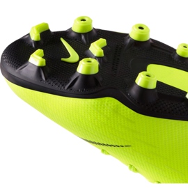 Nike Mercurial Vapor 12 Academy Mg Jr AH7347 701 chaussures de football jaune 4 Nike Mercurial Vapor 12 Academy Mg Jr AH7347 701 chaussures de football jaune 4