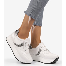 Chaussures de sport blanches, baskets BK-20 2