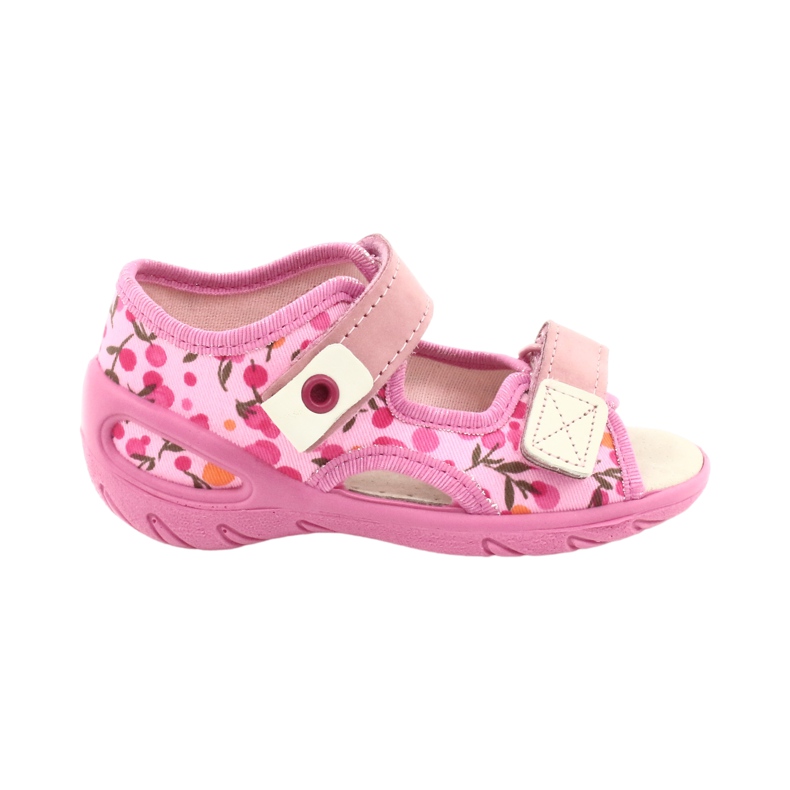 Befado chaussures pour enfants pu 065P143 beige rose 6